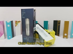 510 와이프 카트리지를 위한 어린이 보호 버튼 담배 카트리지 케이스