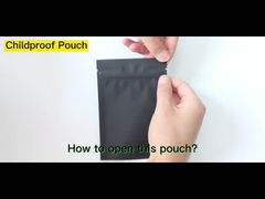 검은색 어린이 내성 마일러 가방