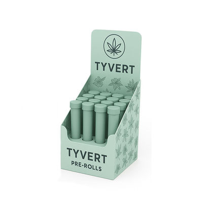 프레롤 튜브를 위한 맞춤형 테이블 톱 카드보드 디스플레이 스탠드 트레이