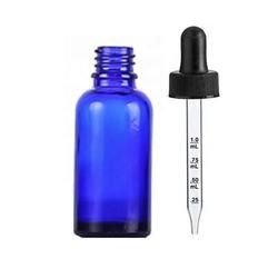 변조 방지 뚜?? 가 있는 THC 오일 에 대한 유리 방울 병 앰버 파란색 검정 어린이 저항 유리 병