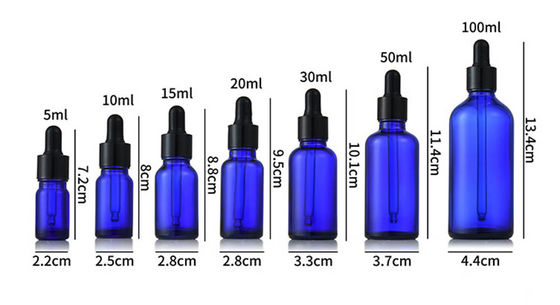에센셜 오일 포장용 어린이 보호 유리 방울병 15ml 30ml 50ml 100ml 세럼 병