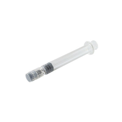 CBD 오일 3 밀리람베르트 소량 주사기를 위한 루어 로크 팁 불모 유리 시링크스