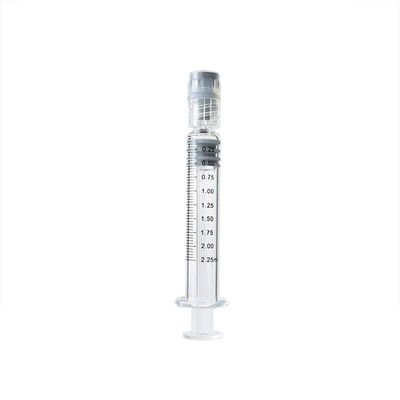 삼 CBD 오일을 위한 재사용할 수 있는 불모 루어 로크 유리병 펌프 2.25 밀리람베르트