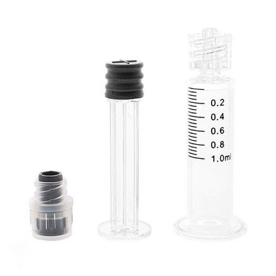 CBD 오일을 위해 재사용할 수 있는 1mL 루어 로크 유리병 펌프