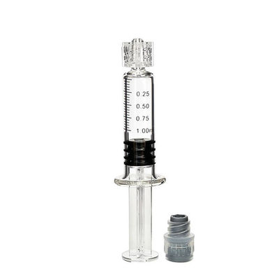 유리병 펌프 루어 로크 1mL 삼 CBD 정광은 시침으로 세척합니다