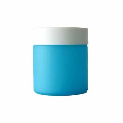사용자 지정 로고 유리 잡초 항아리 - D60 * H52 3oz 3.5g 유리 항아리