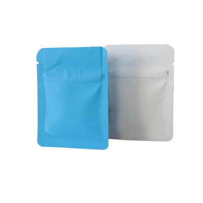 소매 블루 화이트 블랙 어린이 저항 Ziplock Mylar 잡초 가방 어린이 보호 포장