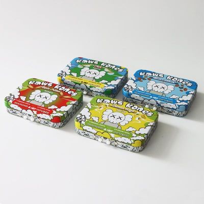 5 PC 프리롤을 위한 실리콘 삽입물과 매트 또는 글로스리 아이들 저항하는 주석 상자
