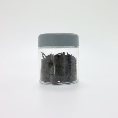 2oz 3oz Custom Logo Glass Weed Holder Jar with Child Resistant Screw Cap. 어린이 보호 스크루 캡과 함께 2oz 3oz Custom Logo Glass Weed Holder Jar