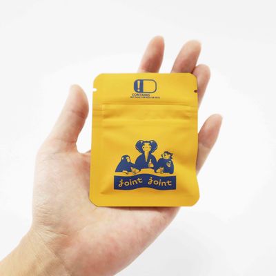 어린이 보호 Zipper 냄새 방지 스탠드업 Mylar 포지 가방