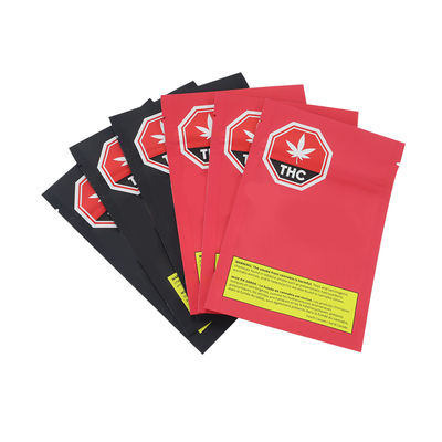 어린이 보호 Zipper 냄새 방지 스탠드업 Mylar 포지 가방