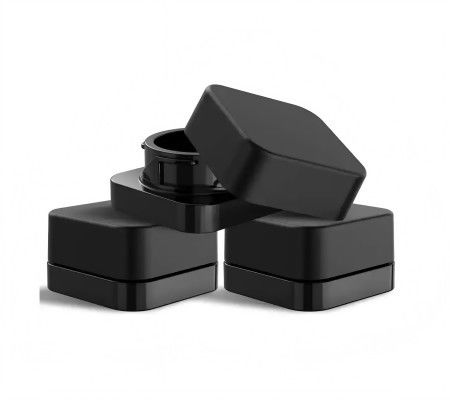 5mL 큐브 검은 농도 용기 어린이 저항 농도 유리 잔