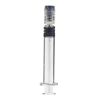 에센셜 오일용 2ml Luer Lock 선충분 보로실리케이트 유리 주사기