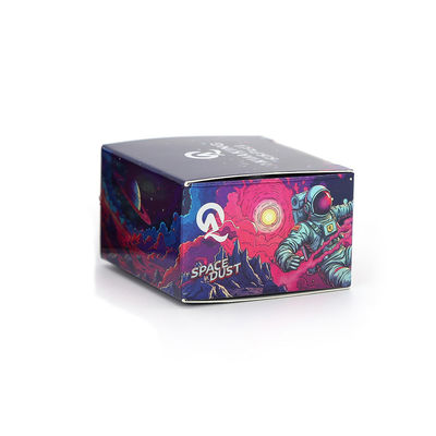 사용자 정의 UV 포일 폴더블 종이 포장 고급 샘플 농도 잔 컨테이너 상자