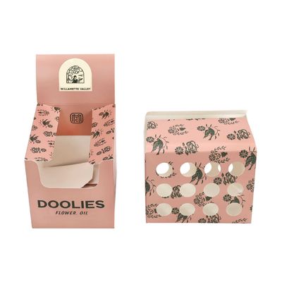 사용자 정의 스토어 소매 책상 테이블 상자 카드 디스플레이 박스 튜브를위한 서드 트레이