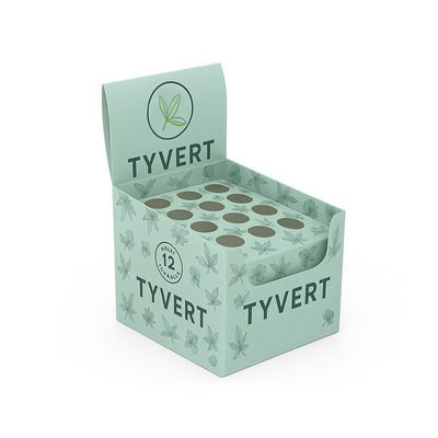 맞춤형 골판지 디스플레이 박스 인쇄 팝탑 튜브 플라스틱 카운터 종이 포장 소매점용 디스플레이 박스