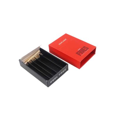 5개들이 미니 프리롤용 어린이 보호 맞춤형 성냥갑 종이 상자