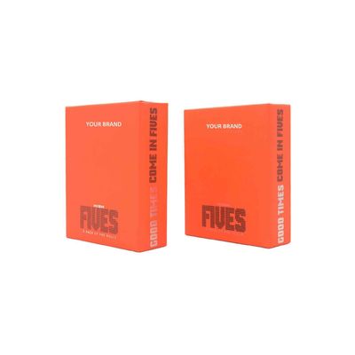 엠보싱 멀티팩 프리롤 조인트 종이 상자 포장 (성냥 칸 포함)