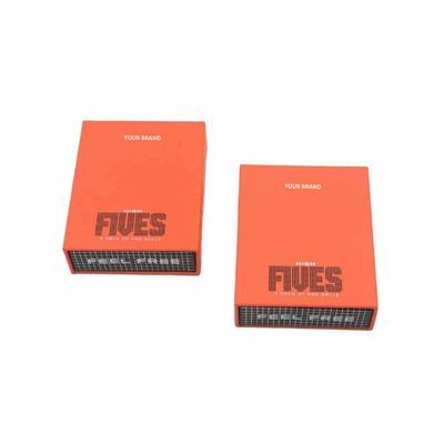 5개들이 미니 프리롤용 어린이 보호 맞춤형 성냥갑 종이 상자